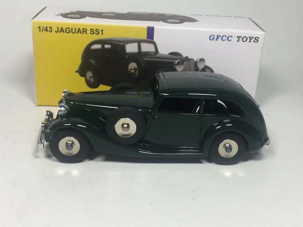 Dinky toys игрушки GFCC JAGUAR SS1 литые модели автомобилей (зеленый)|diecast model cars|dinky toysmodel car |