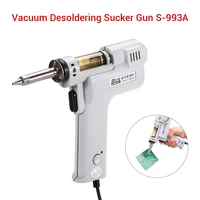 s 993a us plug 110 130v 100w electric solder sucker soldering iron desoldering guns 350 450 degrees