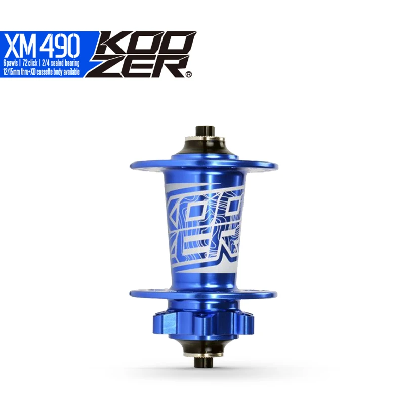 Передняя Ступица Koozer XM490 MTB дисковые тормозные передние ступицы QR 9x100 мм THRU 15x100 32