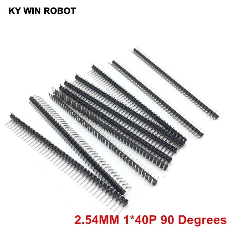 10 шт. 1x40 контактов 2 54 мм|connector 2.54|connector maleconnector header |