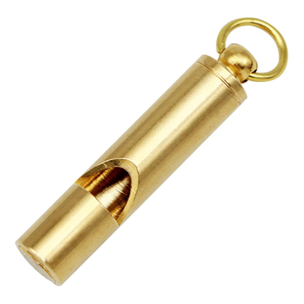 Whistle Rescue Signal Sports Emergency Survival Multifunction Tool Durable Outdoor Portable Practical Camping Mini Brass | Спорт и