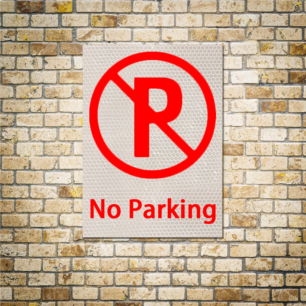 1 шт. светоотражающие наклейки для стен 15 х20 см|no parking|reflective stickerwarning sticker |