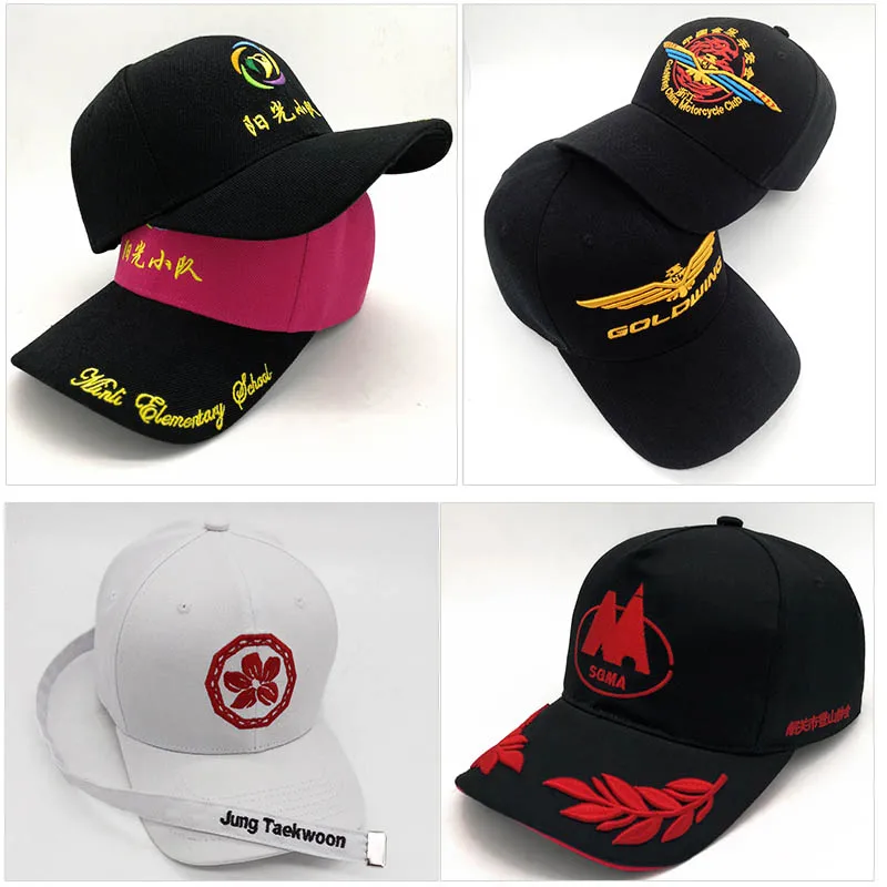 Бейсболка с 3D вышивкой для взрослых и детей|snapback custom logo|baseball hatsnapback |