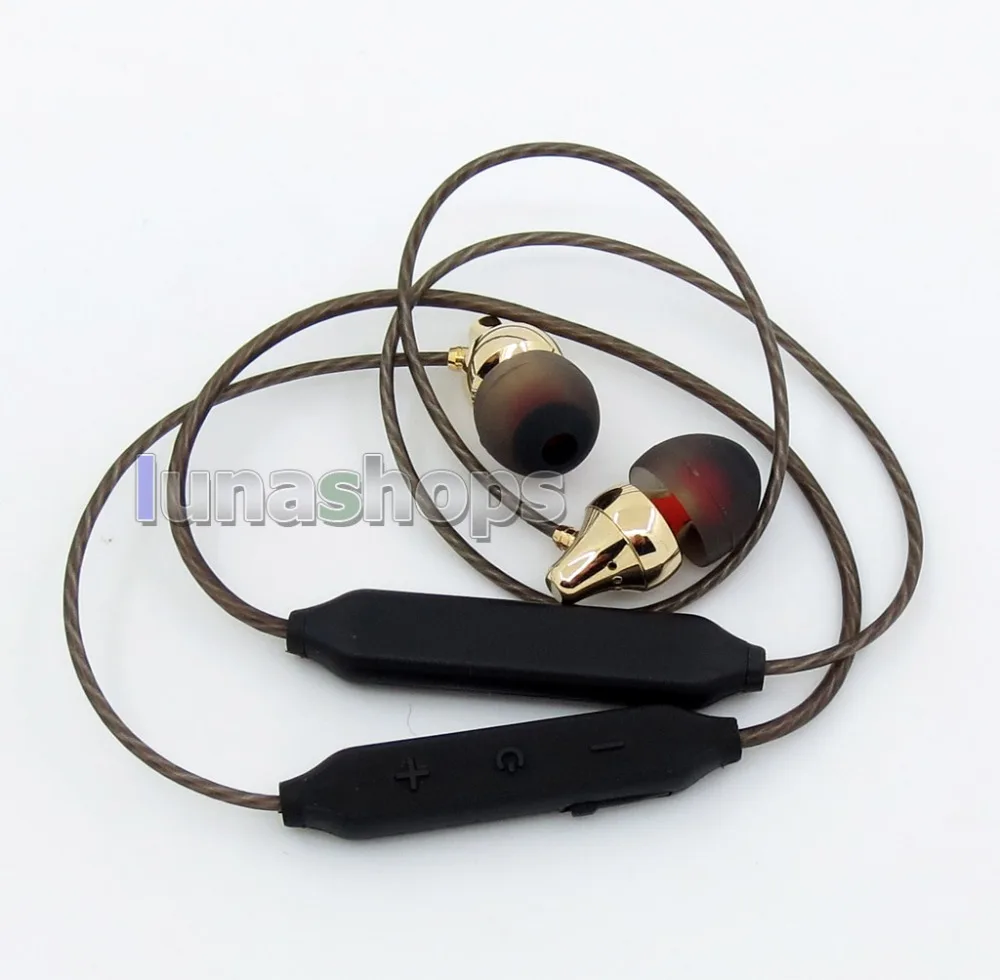 

LN005886 CSR8645 Chip APTX V4.1 Bluetooth Wireless Sport In-ear Stereo Silver Cable Earphone
