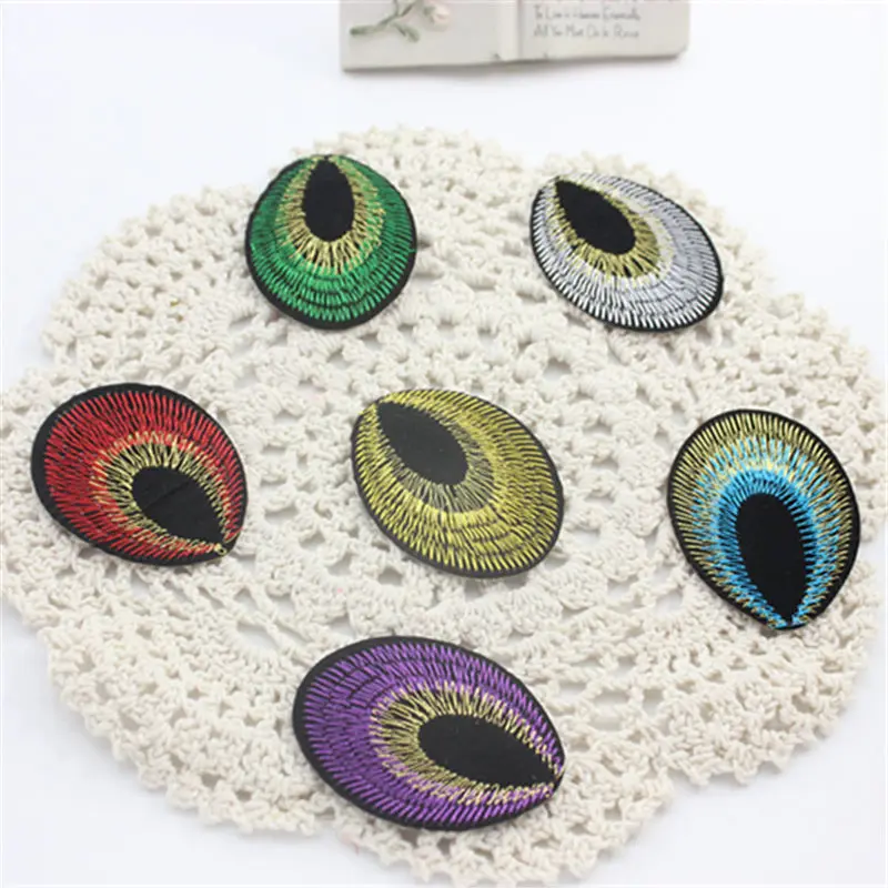 Бесплатная доставка 20 шт./партия нашивка небесно голубого цвета с вышивкой