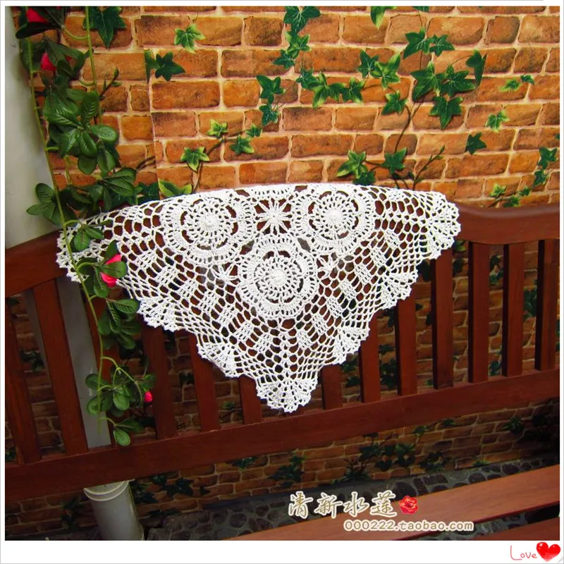 Бесплатная доставка игла для вязания крючком ручной работы скатерть 100% хлопок