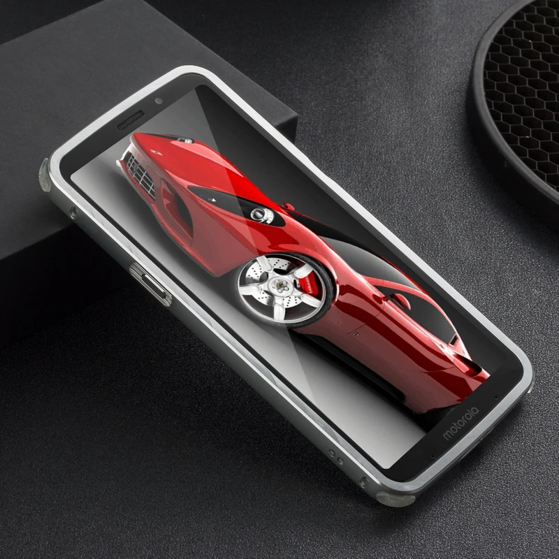Для Motorola MOTO Z2 играть металлический корпус Алюминий рамка+ со щеткой ударопрочный Жесткий Телефон Обложка на мото Z3 Play чехол