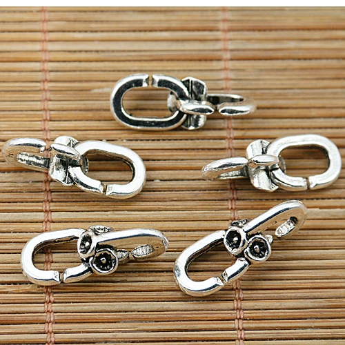 

10pcs tibetan silver color special link design connector EF1478