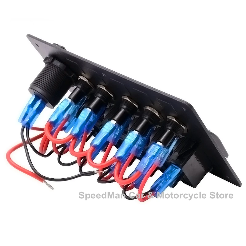 Новое поступление CS-445A1 USB вольтметр автомобильного переключатель Панель