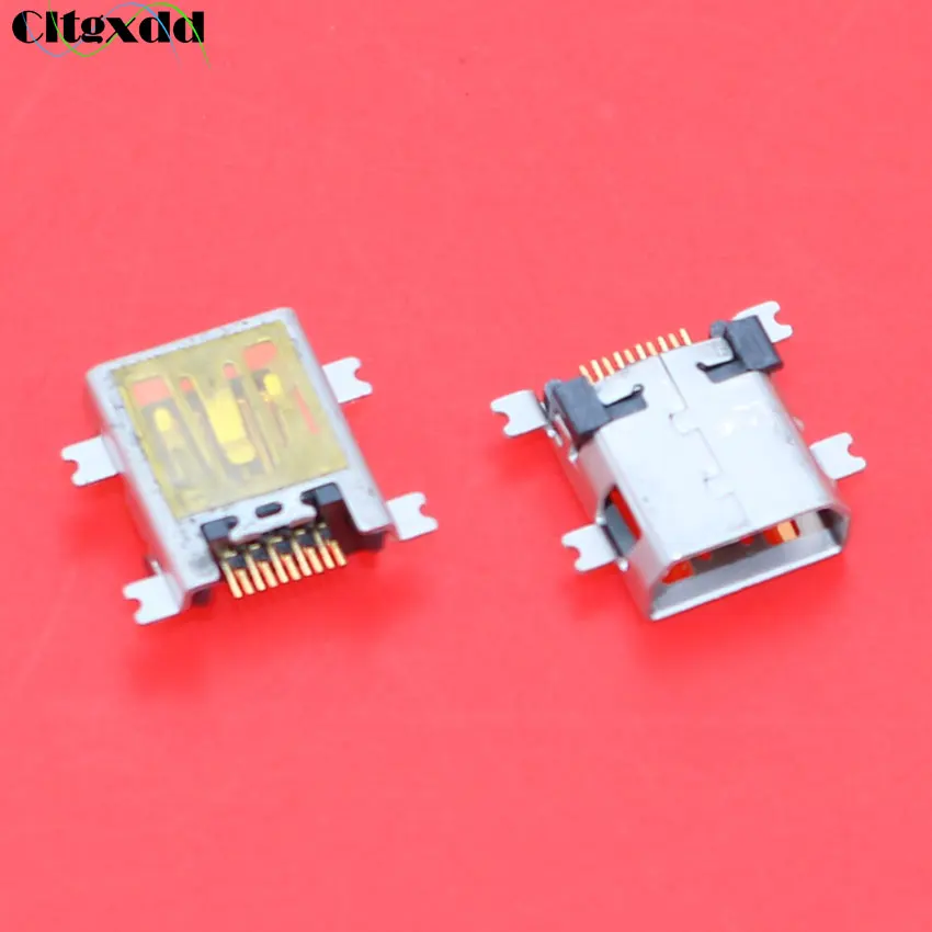 Cltgxdd 1 ~ 100 шт мини usb разъем V3 порт 10pin гнездо для Coolpad N900 E270 D508 W700 F600 F800 D550 |