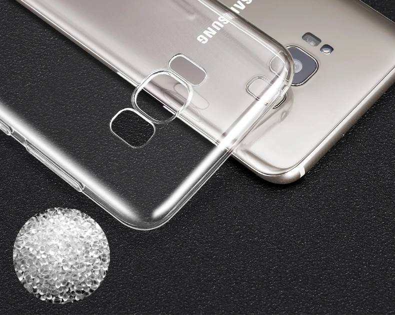 Ультратонкий Прозрачный чехол для Samsung Galaxy J3 J5 J7 2017 A8 2018 A6 Plus A3 A5 A7 2016 J4 J6 S8 S9 S7 S6 edge |