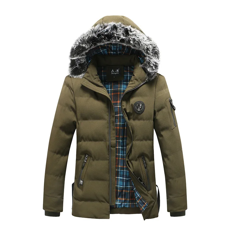 Новинка 2018 мужские зимние парки куртка Campera Parka Hombre Мужская одежда Свободное