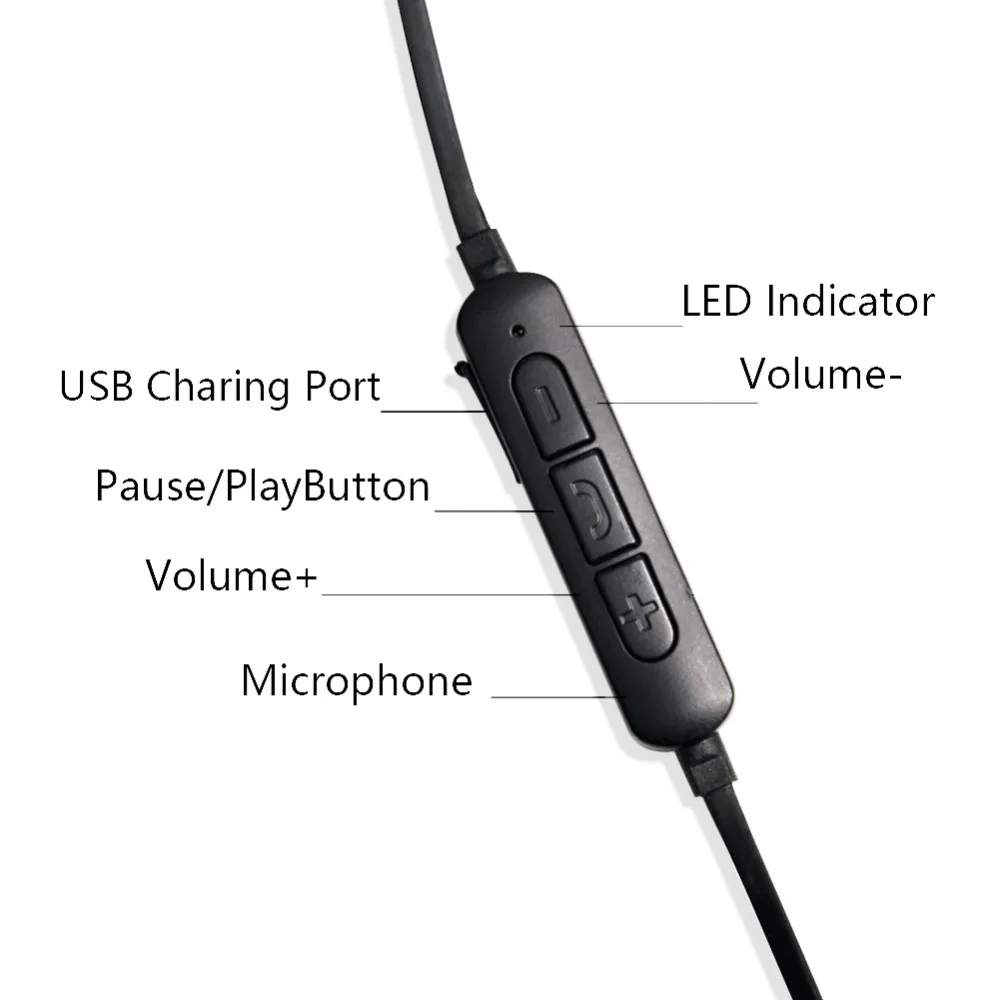 Спортивные наушники bluetooth с магнитной подключения S V4.1 шумоподавления