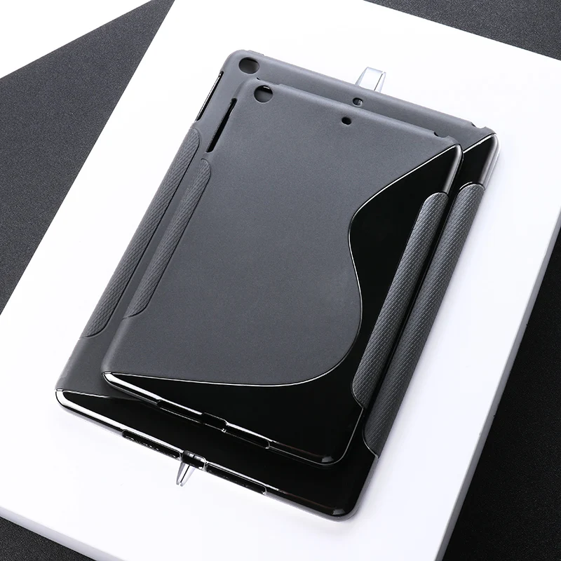 SLINE черная крышка чехол для Apple iPad 9,7 Mini 1 2 3 чехол силиконовый Air 2 Air2 Mini1 Mini2 Mini3 мягкий планшетный iPad 6 iPad6
