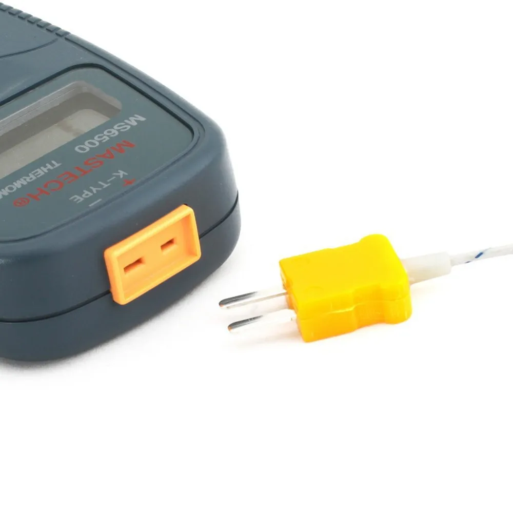Цифровой Термометр MASTECH MS6500 31/2 K type с ЖК дисплеем измеритель температуры