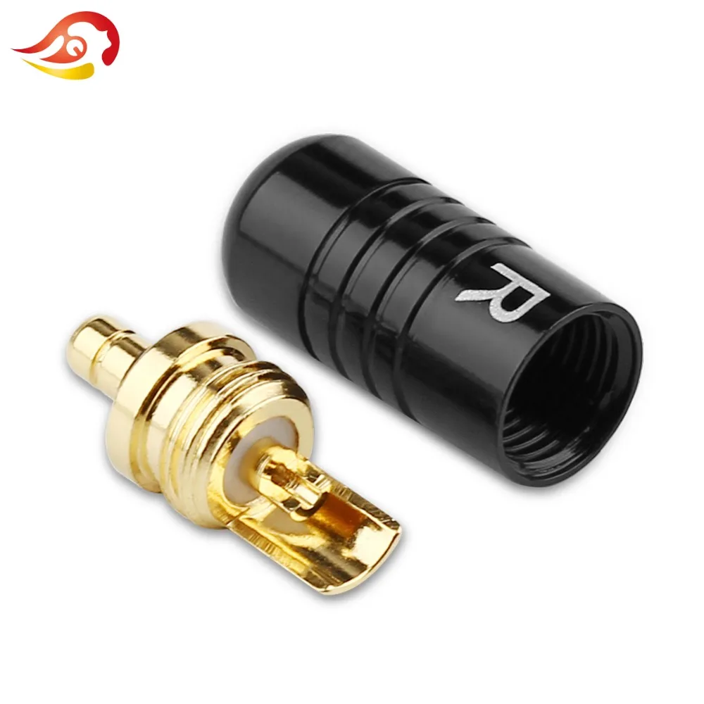 Фото QYFANG штифт для наушников DIY разъем адаптера для UE Live UE6 освещение SUPERBAX IPX HiFi гарнитура разъем для пайки аудиоразъем №5