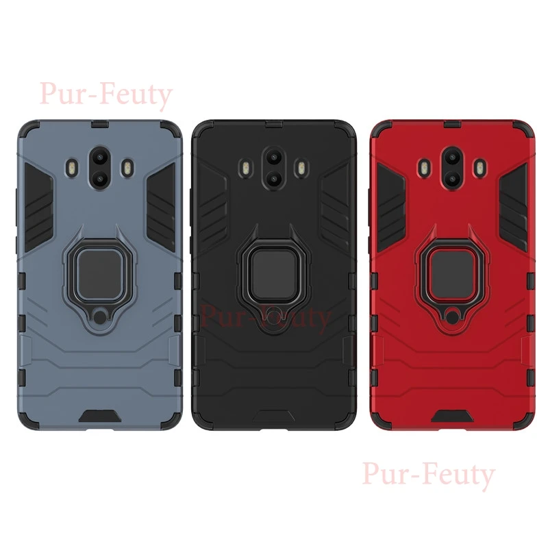 Чехол для huawei mate 10 ALP-L09 ALP-L29 360 противоударный Синий черный, Красный Жесткий Чехол для huawei Коврики 10 ALP-TL00 ALP-AL00 аксессуары
