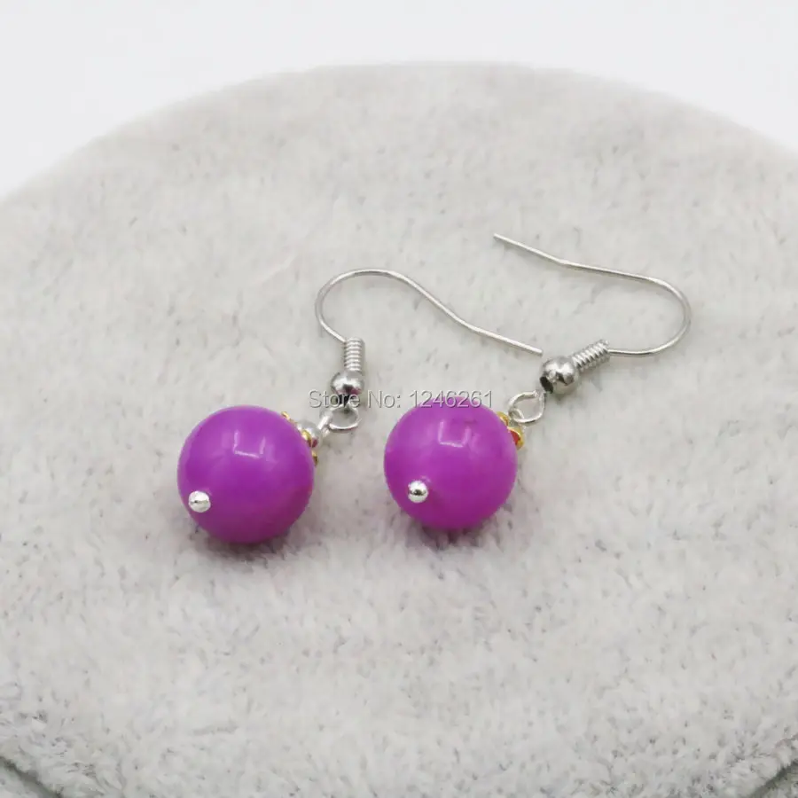 Серьги гвоздики александритовые фиолетовые 6 14 мм|earrings purple stone|earrings stoneearrings drops |