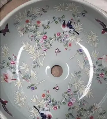 Китайская классическая античная керамическая раковина для ванной|bathroom sink|ceramic wash