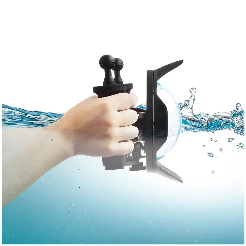 Top Deals Upgraded 3.0 Version 6 inch Diving Underwater Handheld Stabilizer Lens Hood Dome Port for Gopro Hero | Электроника