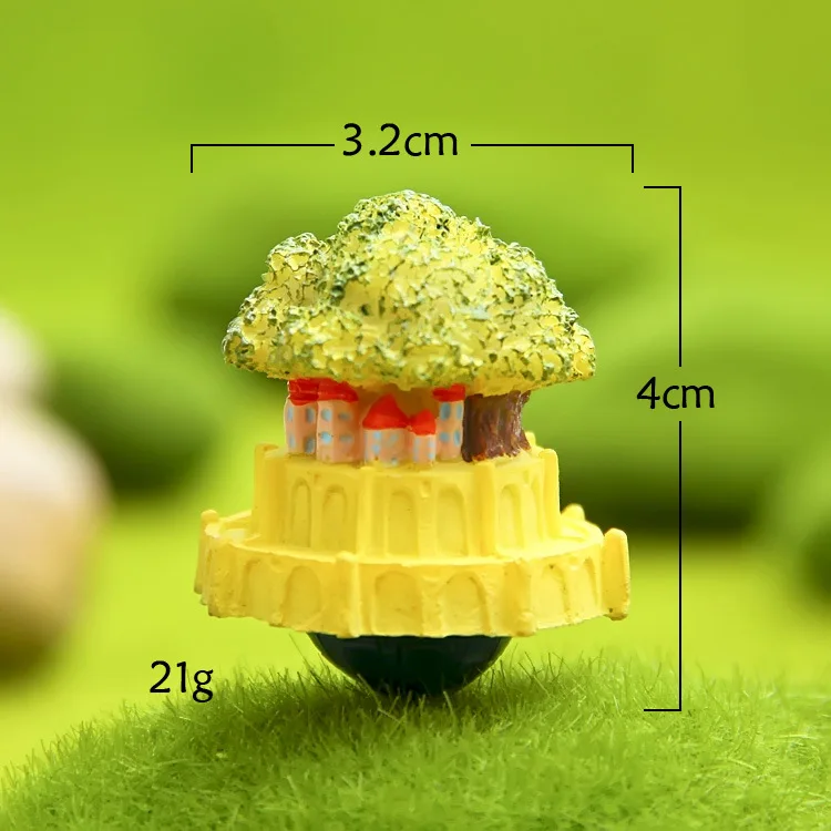 3 5 см случайный робот Laputa DIY пейзаж куклы украшения модель милая фигурка игрушка