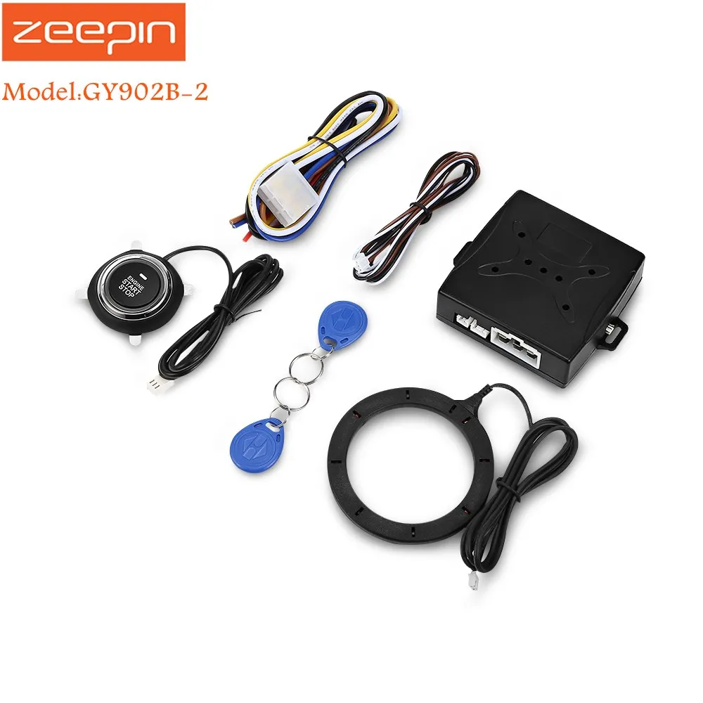 ZEEPIN GY902B 2 автоматическая кнопка запуска и остановки автомобиля сигнализация