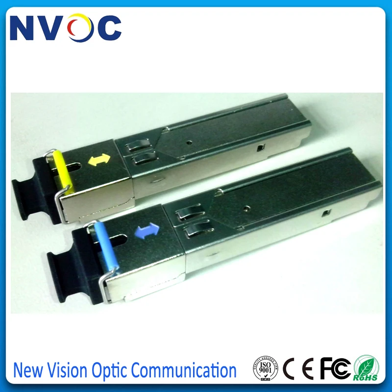 1 25G одиночный режим BIDI 1310/1550 60 км DDM Simplex WDM LC/SC SFP совместим с кодом Cisco волоконно