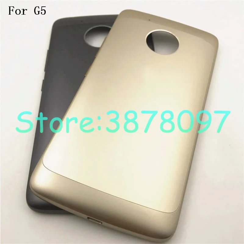 Оригинальная задняя крышка аккумулятора 5 0 дюйма для Motorola Moto G5 XT1685 XT1672 с