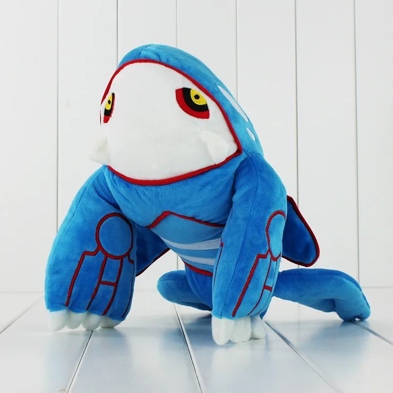 Аниме Покемон Kyogre животное Плюшевая Игрушка Рыба 24 см 30 мягкая плюшевая игрушка