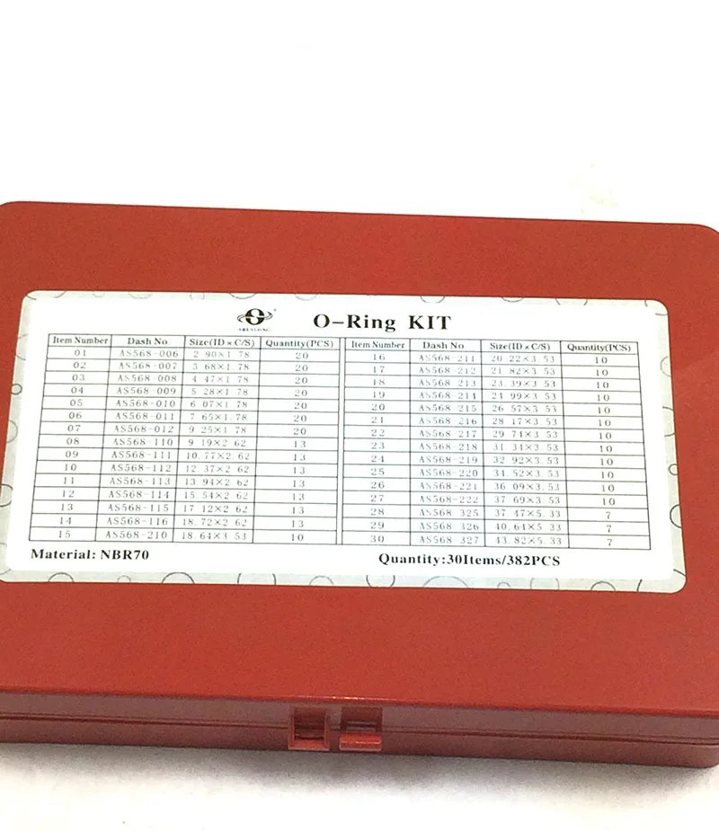 Высокое качество метрический 70 Нитриловое резиновое уплотнительное кольцо