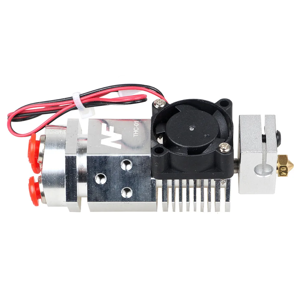 3DSWAY части 3d принтера 3 в 1 из многоцветной экструдер Hotend комплект NF THC-01 три цвета переключение Hotend комплект для 0,4 мм 1,75 мм
