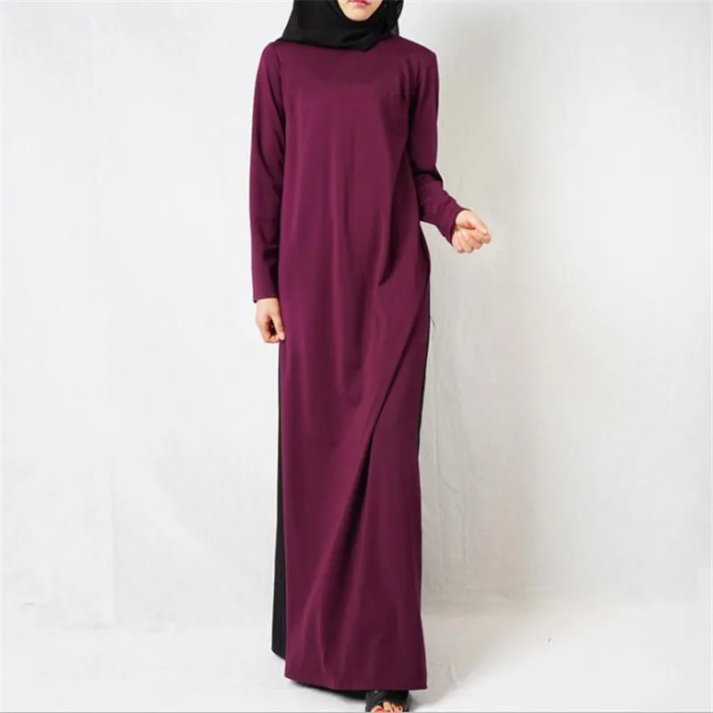 New Fashion Women Abaya Dress Islamic Clothes Elegant Vestido Chiffon Lace Stitching Robe Maxi for Ladies | Тематическая одежда и