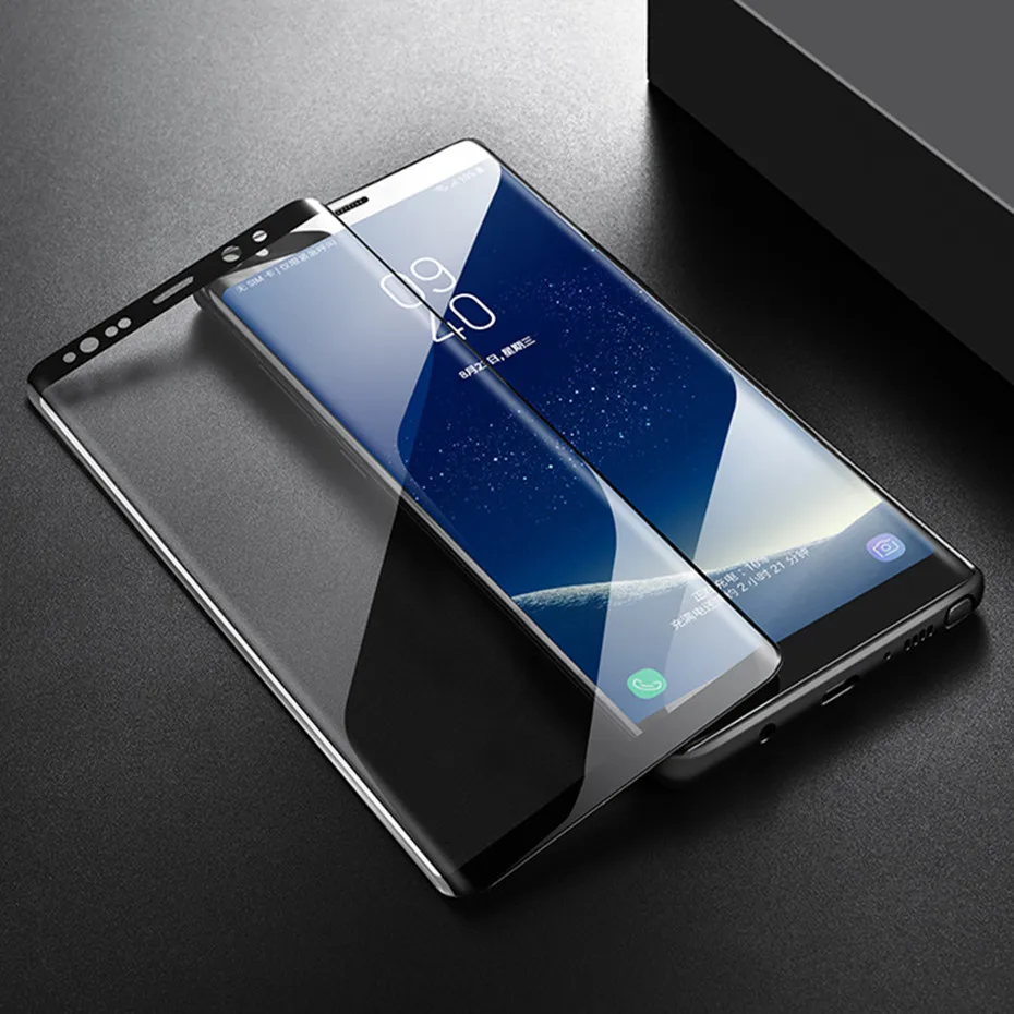 3D полное покрытие защитное стекло для samsung s8 galaxy plus протектор экрана из
