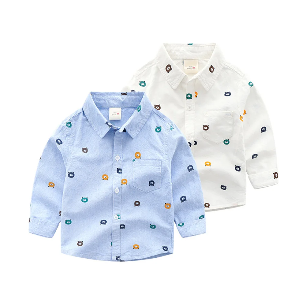 

Long Sleeve White Baby Shirts Baby Boy Cotton Oxford Shirt Teenager Spring Boy Clothes Classic Tops Shirts Toddler Boy promotion