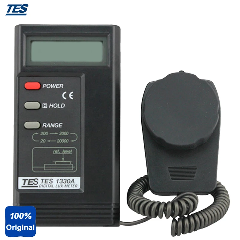 TES-1330A портативный цифровой измеритель освещенности с коррекцией угла |
