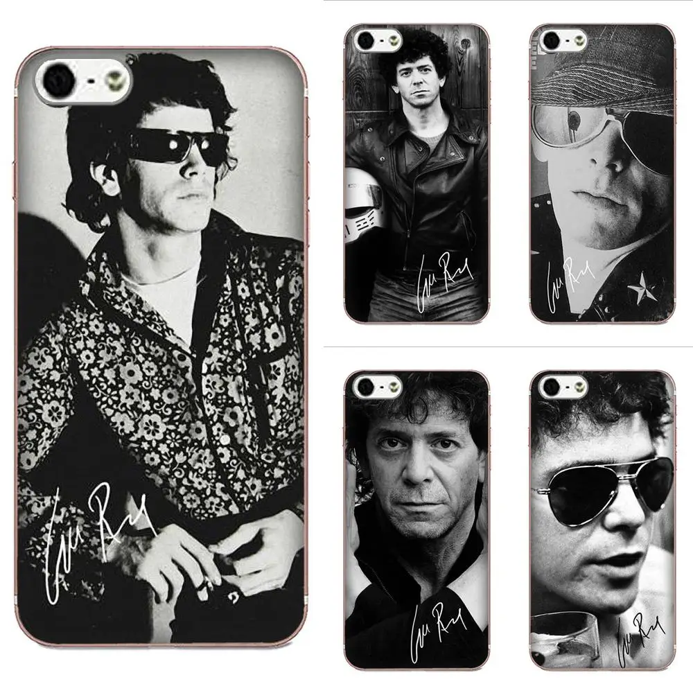Lou Reed ультратонкий мультяшный узор для Apple iPhone 4 4S 5 5C 5S SE 6 6S 7 8 Plus X XS Max