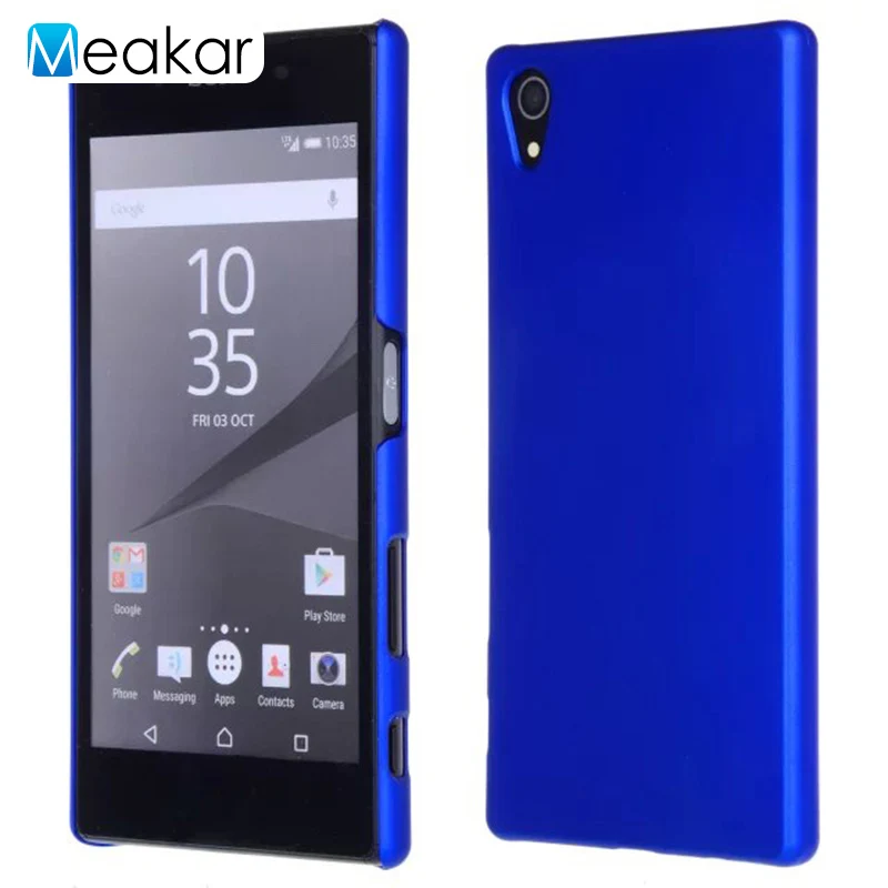 blue Coque 5.5For sony Xperia Z5 Премиум чехол для sony Xperia Z5 высокого класса Dual E6833 E6883 E6853 телефона чехол-лента на заднюю панель - Цвет: blue