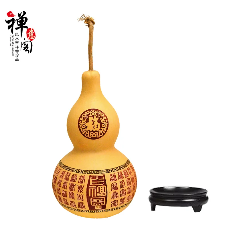 Павильон натуральная тыква резные украшения роспись на удачу|draw drawings|gourd artart draw |