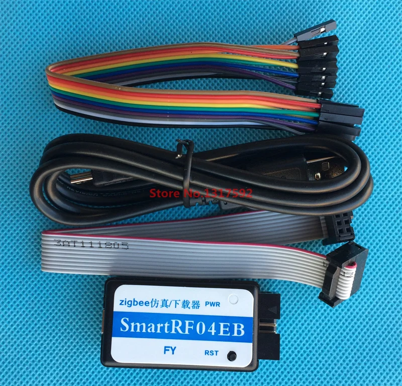 Бесплатная доставка SmartRF04EB CC1110 CC2530 ZigBee модуль USB эмулятор загрузчика MCU Новый -