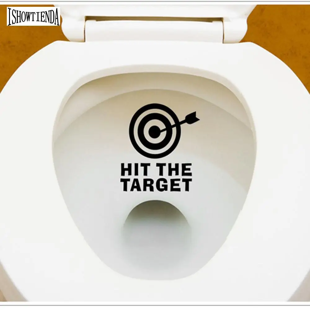DIY Arrow&ampTarget Toilet Seat Bathroom Sticker Home Refrigerator Wall Decal Art | Дом и сад