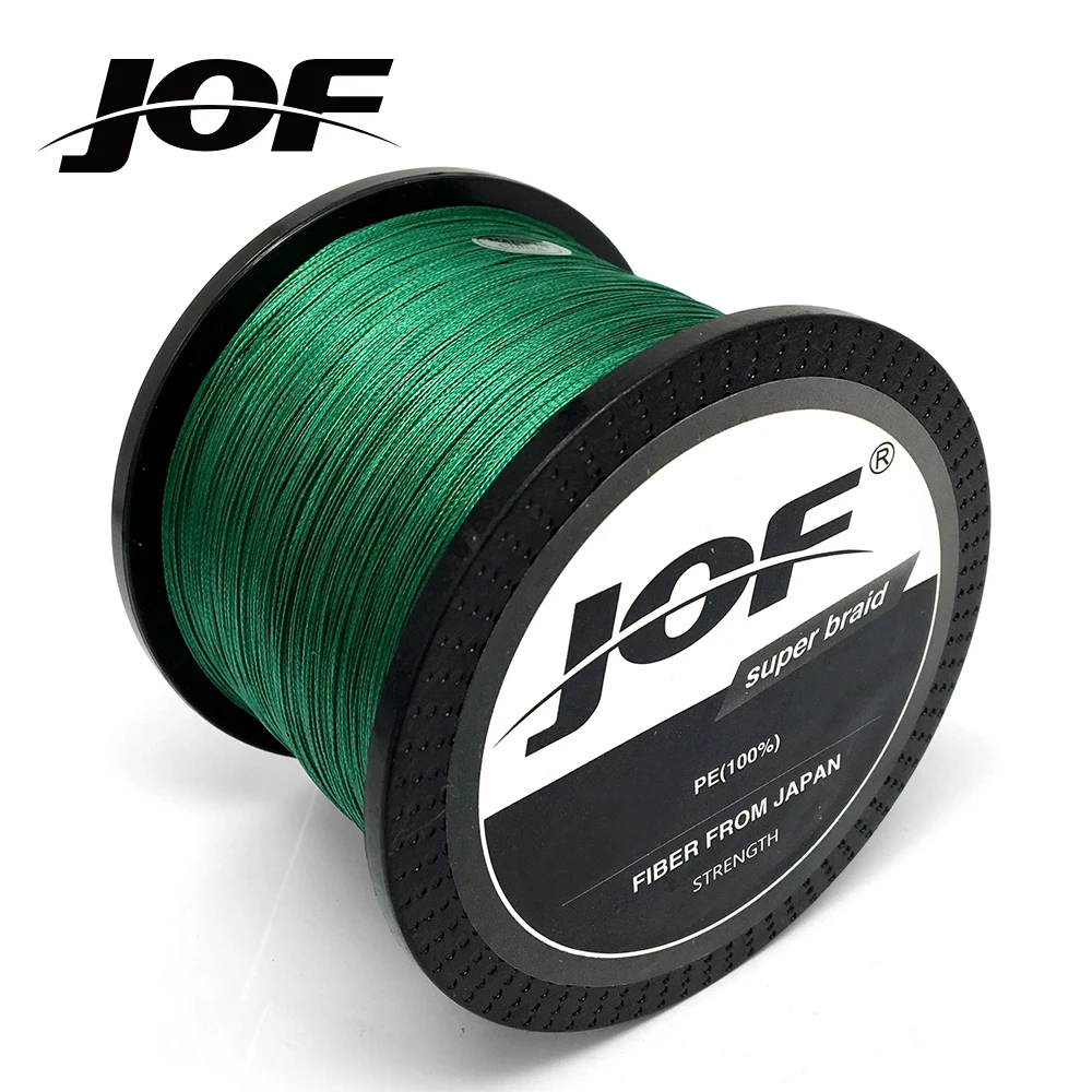 JOF 8 нитей 1000 м PE плетеная рыболовная леска tresse peche приманка для морской рыбалки