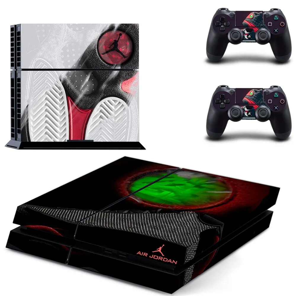 Наклейка для PS4 наклейка для консоли sony playstation 4 и 2 контроллера кожи PS4 виниловая наклейка