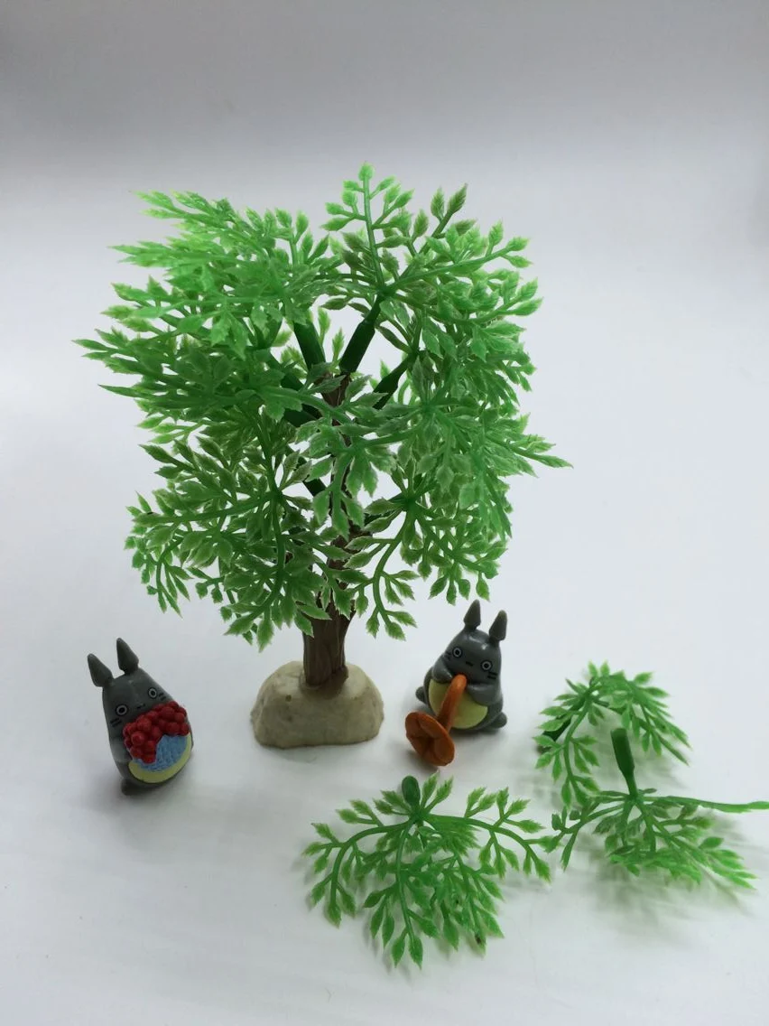 1 шт. аквариумный фон ландшафтное растение искусственное озеленение 9 см большой