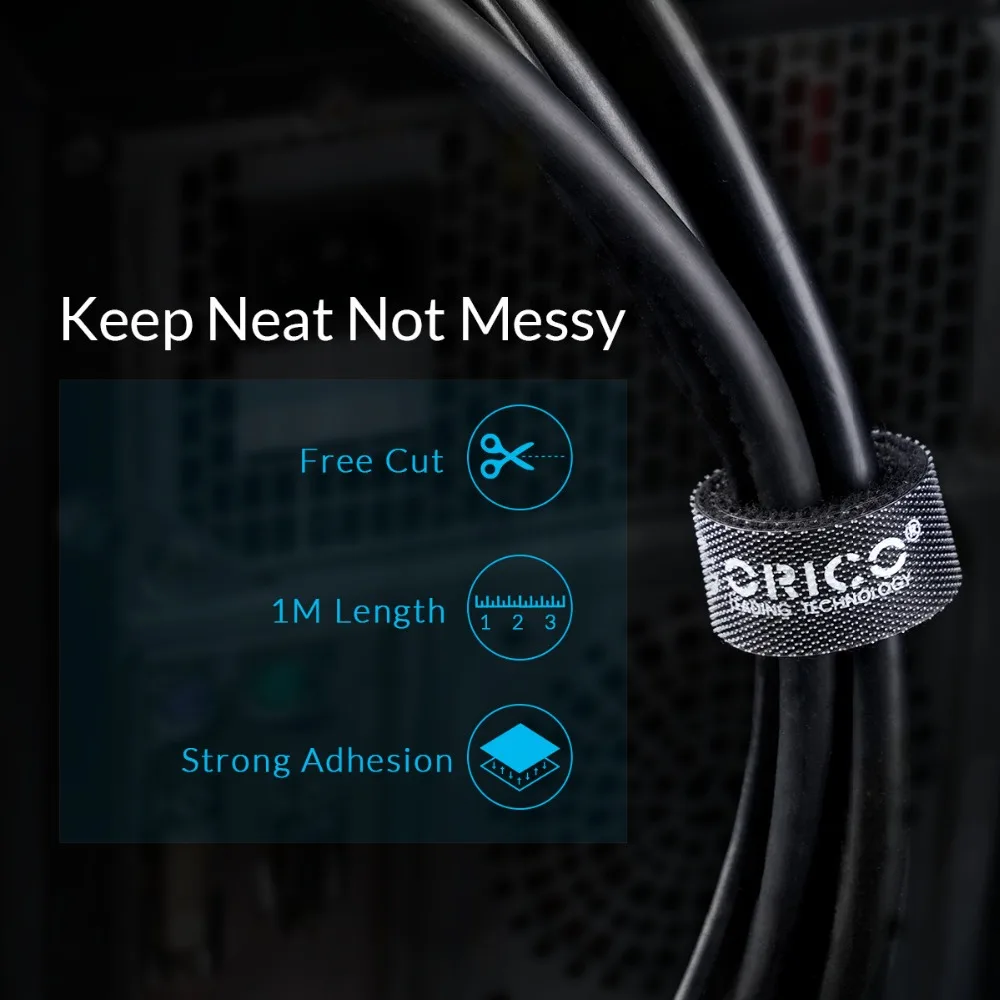 ORICO USB Кабельный органайзер цифровой держатель кабеля провода управления