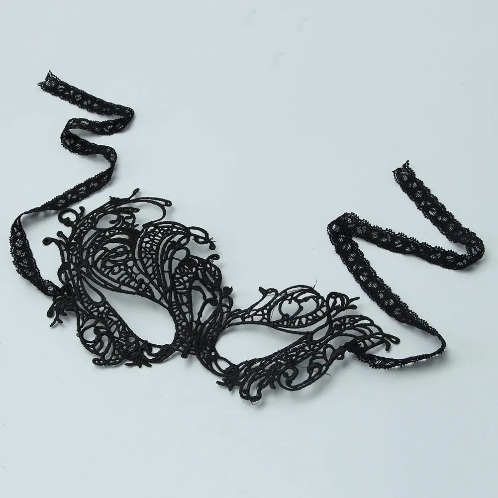 Сексуальная Женская Цветочная кружевная вышивка ажурная полумаска для глаз