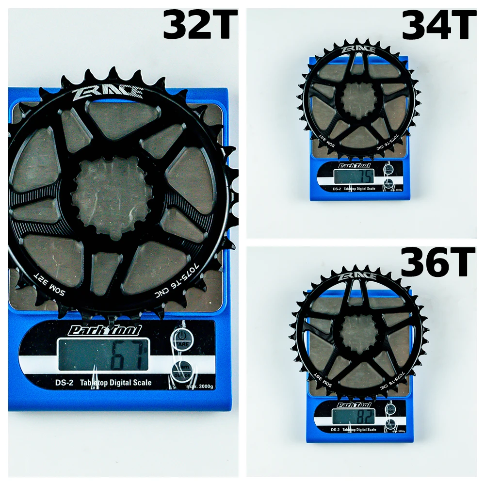 ZRACE 10s 11s 12s Chainrings, Eagle tooth 7075AL CNC, offset 3mm, MTB Chainwheels, for GXP Direct Mount Crank, compatible Eagle