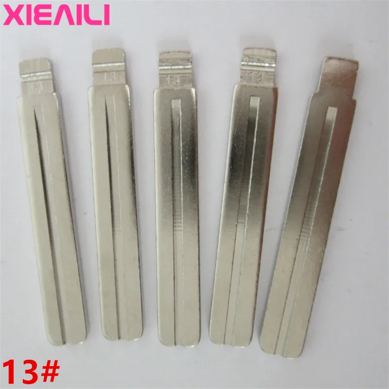XIEAILI 50 шт./лот 13 # металлическая заготовка необработанный откидной ключ KD