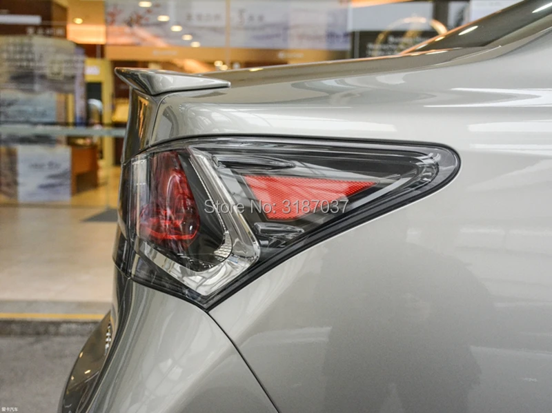 Спойлер для Lexus GS250 GS350 GS450 2013-2016ABS пластик Неокрашенный задний спойлер на крыло