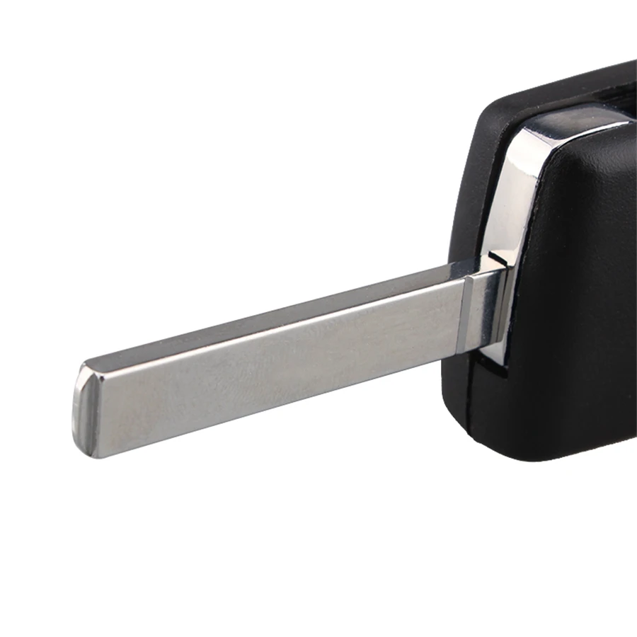 Складной чехол для ключей BHKEY с 2 кнопками пустой корпус Peugeot 107 207 307 307S 308 407 607 2BT