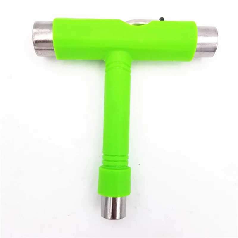 PURE GREEN TOP TOOL Качественные L Ключ Т инструменты скейтборд Лонгборд инструменты для скутера Т-образные Инструменты Аксессуары для регулировки и монтажа грузовиков - Цвет: PURE GREEN TOP TOOL